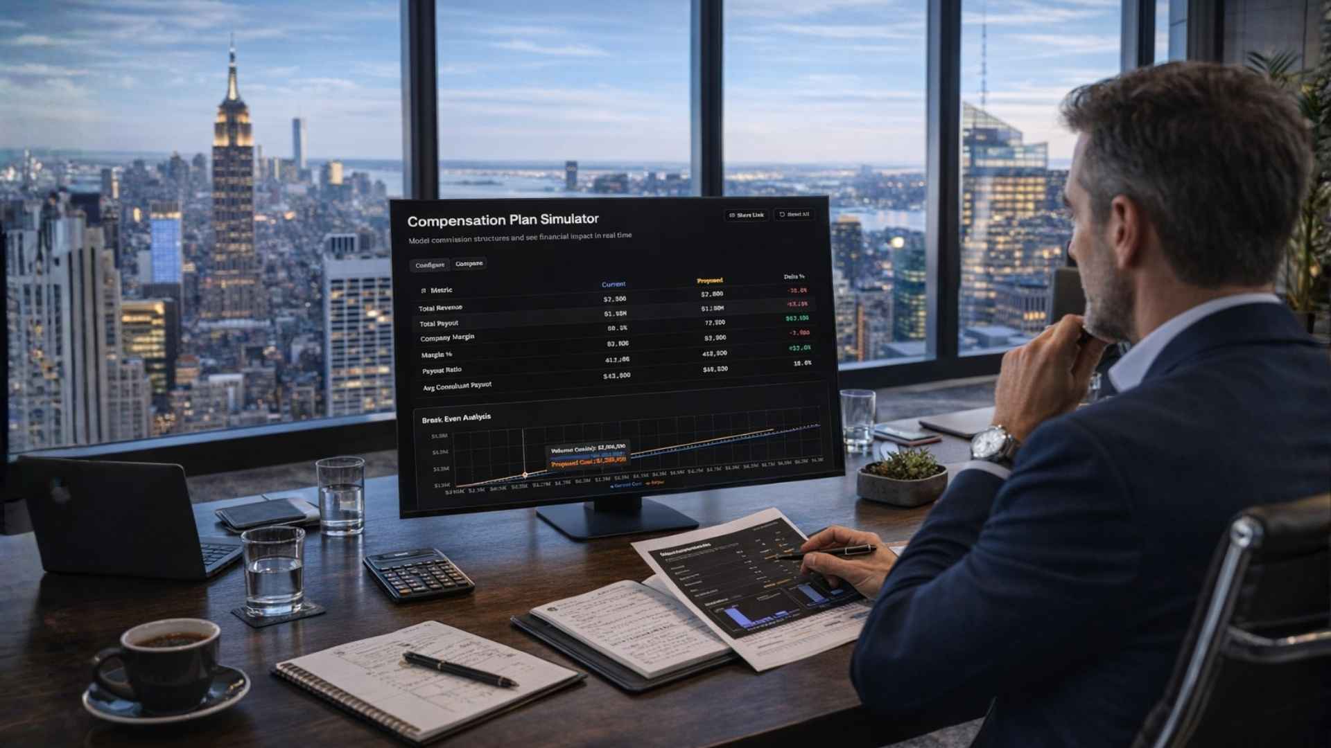 Compensation Plan Simulator
